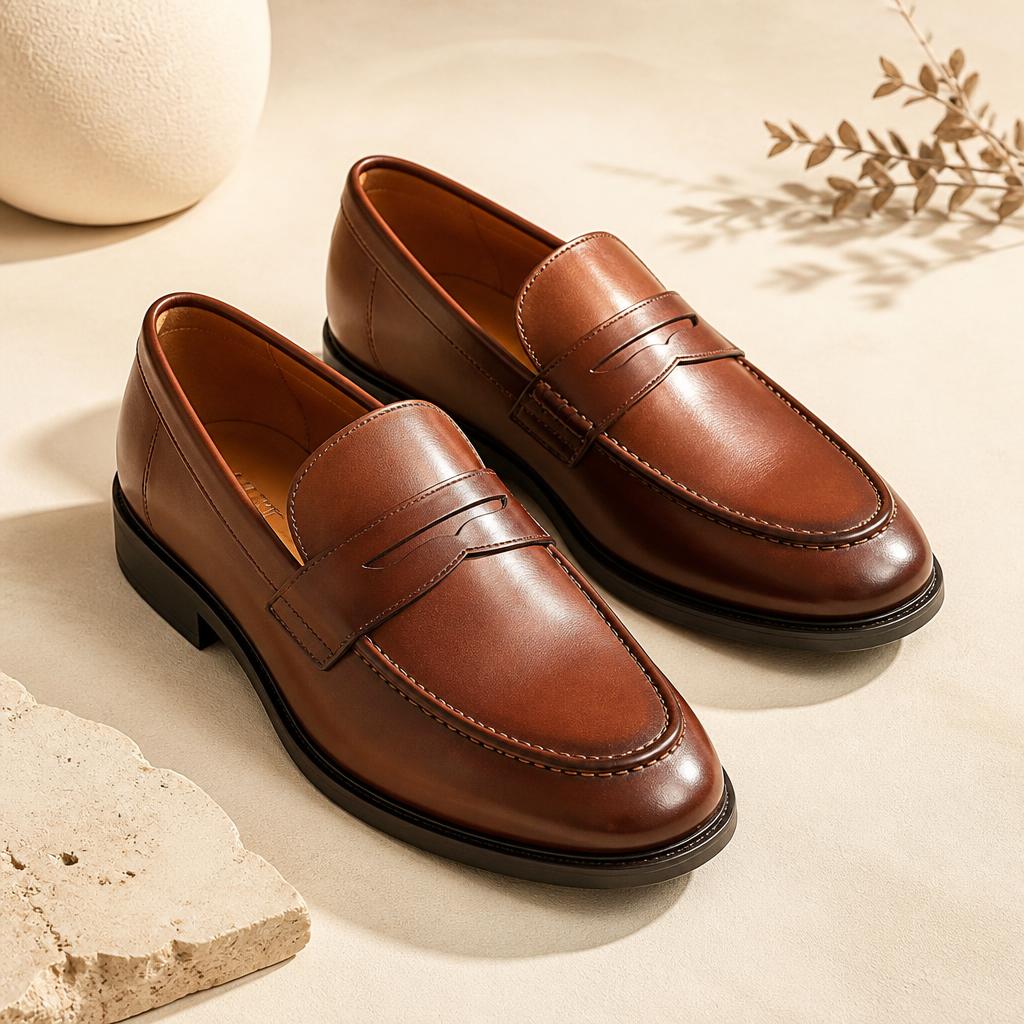 Classic Leather Penny Loafers