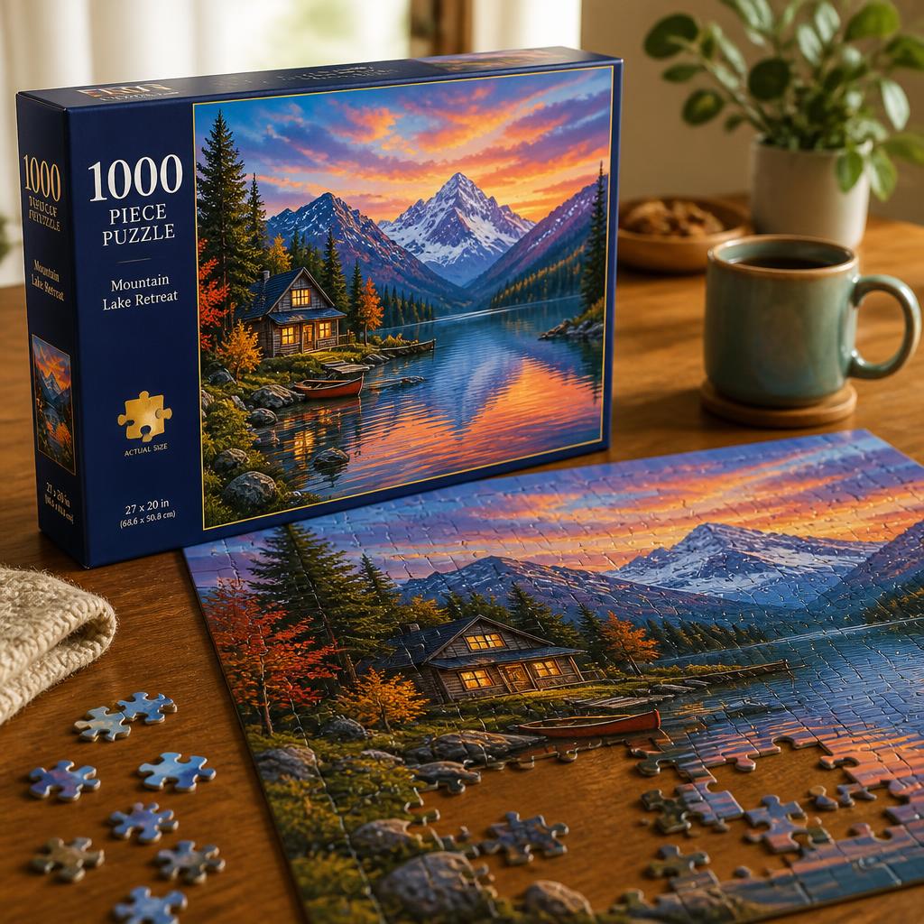 1000-Piece Scenic Jigsaw Puzzle