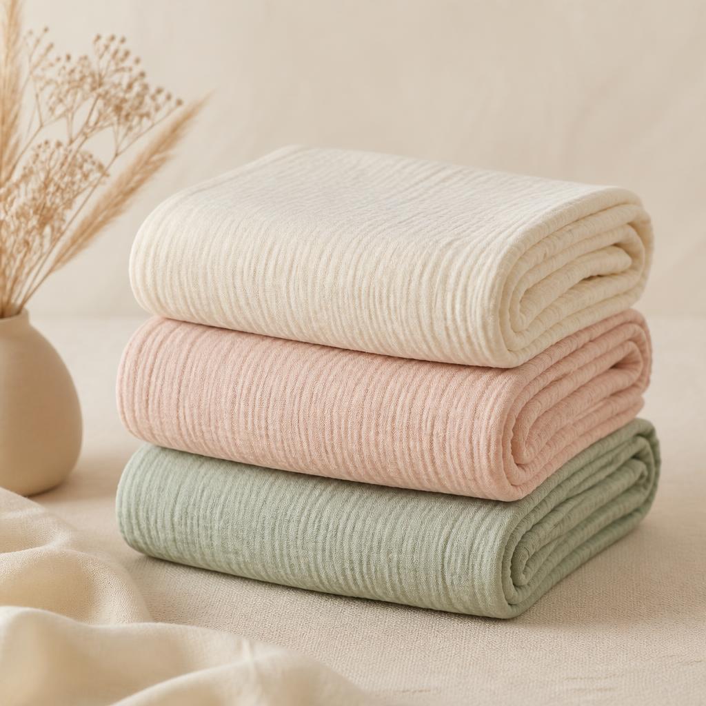 Organic Muslin Swaddle Blanket Set